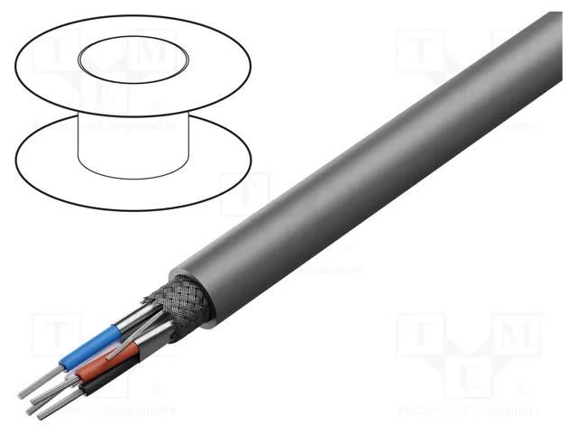 Wire; Alpha Essential Data&Bus; 1x2x15AWG,1x2x18AWG; stranded ALPHA WIRE 6451-SL001