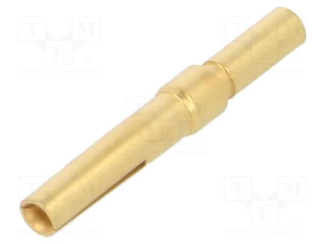 Contact; female; copper alloy; gold-plated; 24AWG÷20AWG; crimped CONEC 162A18709X