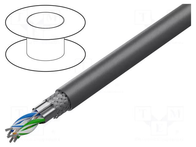 Wire; Alpha Essential C&C; 18x2x28AWG; stranded; Cu; PVC; 305m ALPHA WIRE 3500/18C-SL001