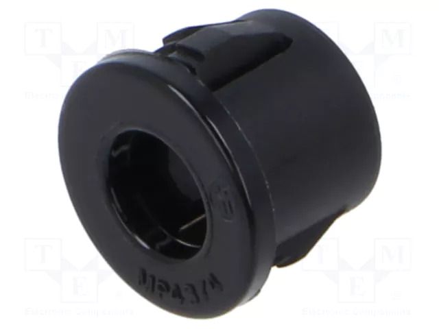 Grommet; Ømount.hole: 11.1mm; Øhole: 6.9mm; black; UL94V-2 ESSENTRA ESS-10362716