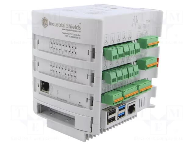 Module: PLC programmable controller; OUT: 26; IN: 12; Analog in: 8 INDUSTRIAL SHIELDS 012003000300