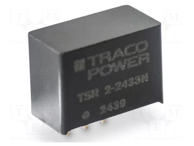 Converter: DC/DC; Uin: 6.5÷36VDC; Uout: 5VDC; Iout: 2A; SIP3; TSR2 TRACO POWER TSR2-2450N