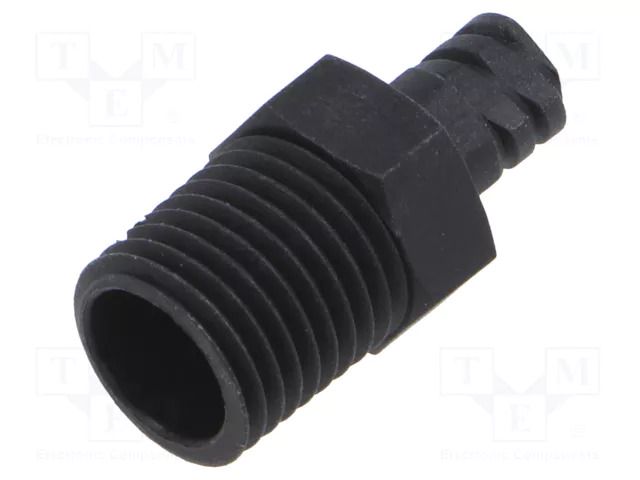 Adapter; black; Luer Lock; for dispensers; Thread: NPT 1/4" FISNAR FIS-5801451