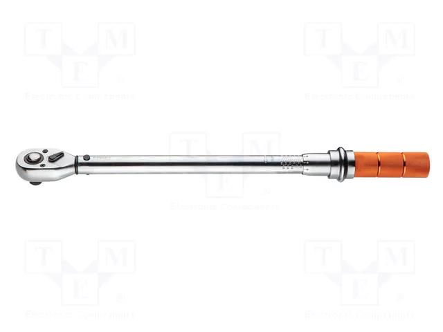 Wrench; torque; 480mm; 20÷210Nm; Mounting: 3/8" square NEO TOOLS NEO-08-827
