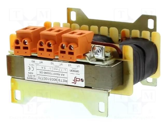 Input choke; 5A; 7.7mH OMRON AX-RAI07700050-DE