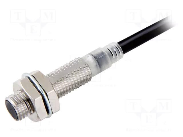 Sensor: inductive; OUT: PNP / NO; 0÷2mm; 10÷30VDC; M8; 5m; IP67 OMRON E2E-X2B1T8-5M