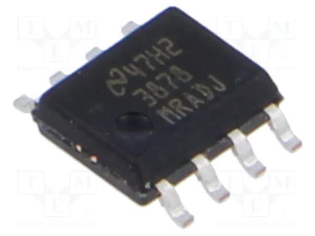 IC: voltage regulator; LDO,adjustable; 1÷5.5V; 0.8A; PowerSO8; SMD TEXAS INSTRUMENTS LP3878MRX-ADJ/NOPB