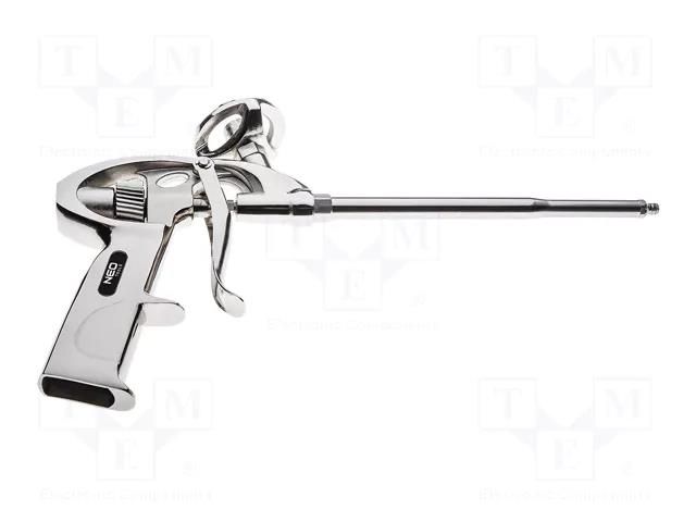 Foam mounting gun; aluminium; Handle material: aluminum NEO TOOLS NEO-61-012