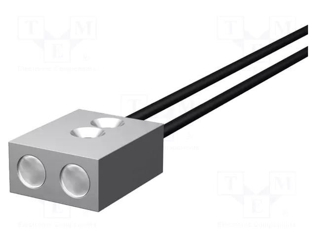 Sensor: fiber-optic; Range: 40÷4200mm; IP40; Len: 2m; 4°; -40÷70°C OMRON E32-D16-2M