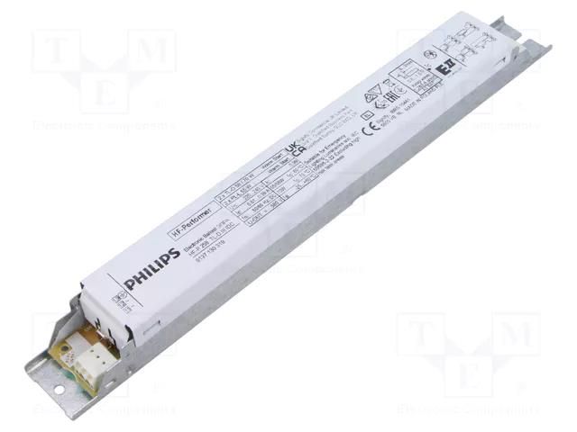 Electronic ballast; 220÷240VAC; 28A; HF; terminal block; HF-P PHILIPS 913713031966