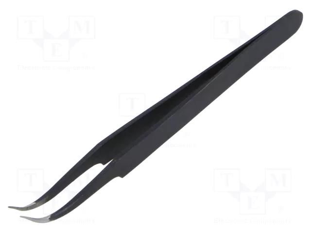 Tweezers; Blade tip shape: hook; Tweezers len: 120mm; ESD PIERGIACOMI PG-7-SA-ESD