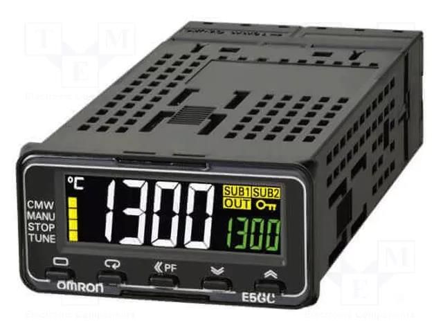 Module: regulator; temperature; 0÷20mA,4÷20mA; OUT 2: SPST-NO OMRON E5GC-CX1D6M-015