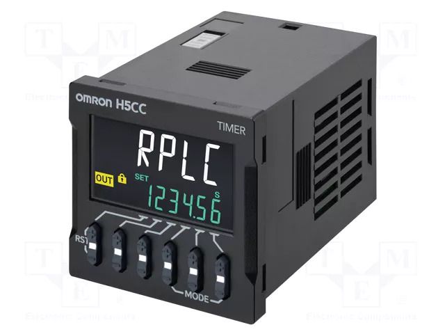 Timer; SSR; 100÷240VAC; socket; Electr.connect: round socket; IP20 OMRON H5CC-L8S