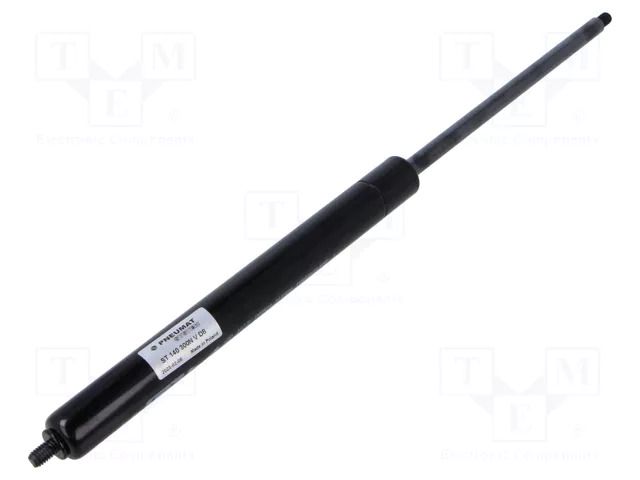 Gas spring; Thread: M6; L: 325mm; Øout: 18mm; Piston diam: 8mm; 300N PNEUMAT ST-140-300N-V-D8
