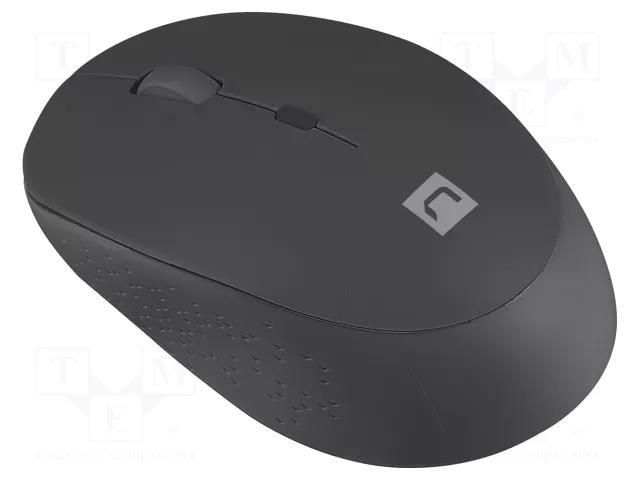 Mouse; black; wireless,optical; No.of butt: 4; 10m; Bluetooth: 5.1 NATEC NMY-1960