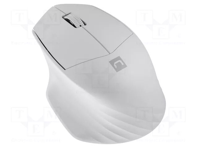 Mouse; white; USB A; wireless,optical; PnP,DPI change button NATEC NMY-1972