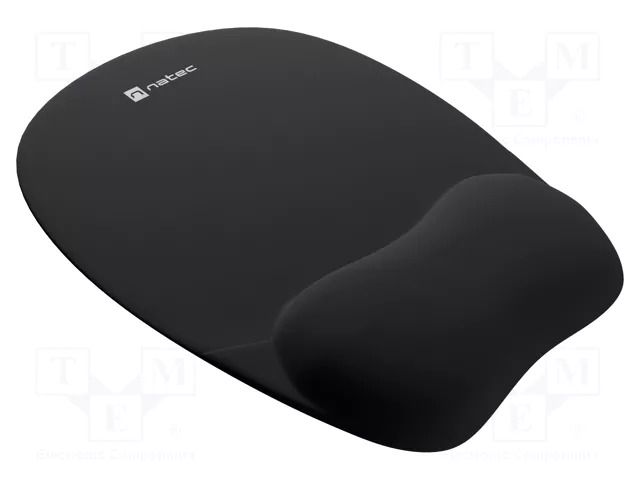 Pad; black; mouse,wrist; gel; 235x195x22mm NATEC NPF-0784