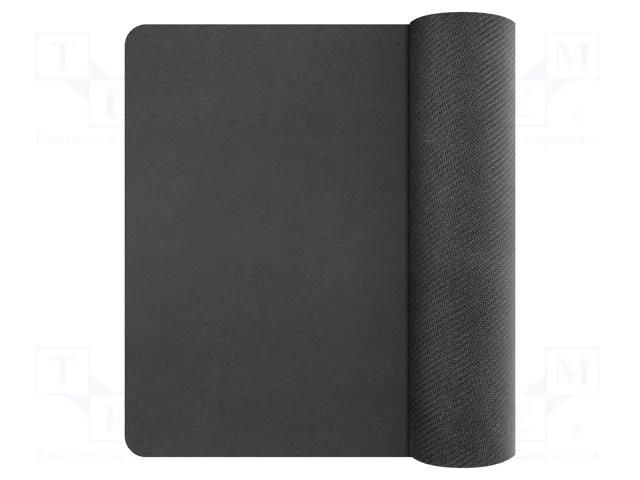 Pad; black; mouse; Features: labelling-friendly surface; 1pcs. NATEC NPP-0379