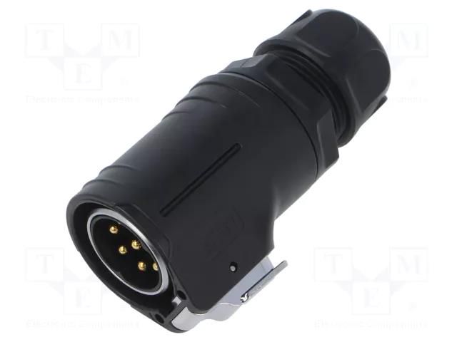 Connector: circular; plug; female; 02; 43A; 500V; PIN: 3; IP67 LUTRONIC 2850-08-T20--T