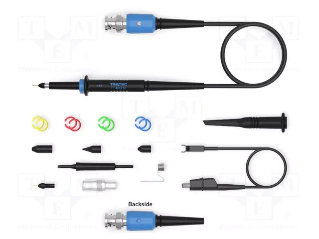 Probe: for oscilloscope; passive; 250MHz; 10: 1; 400V; 10MΩ/13pF TESTEC TT-MX212