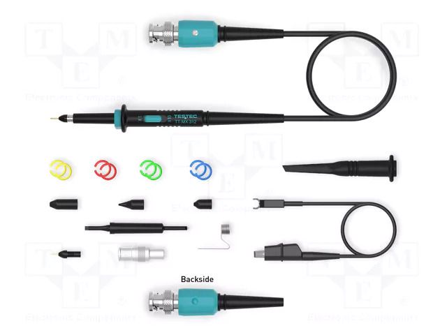 Probe: for oscilloscope; passive; 10Hz(1: 1),250Hz(10: 1); 400V TESTEC TT-MX312