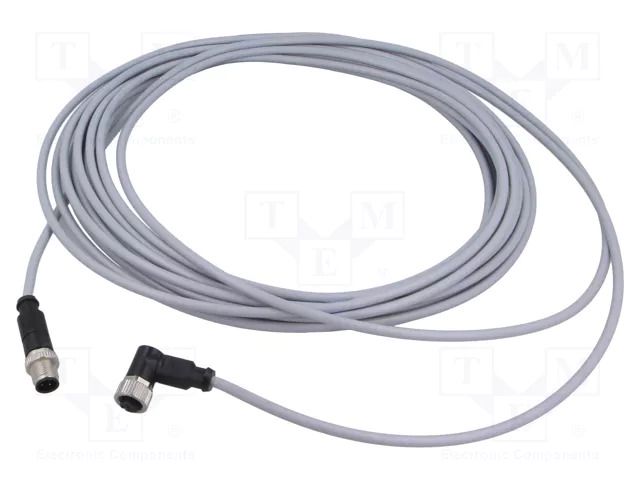 Cable: for sensors/automation; M12; PIN: 4; straight; plug; PVC HARTING C21320000000089