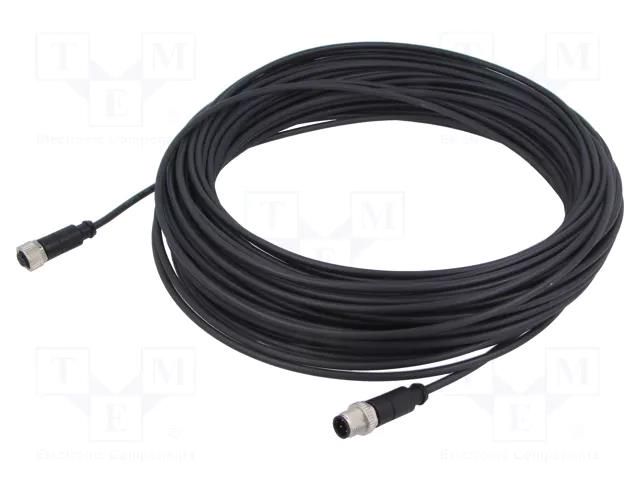 Cable: for sensors/automation; PIN: 4; plug; PUR; 30m HARTING C21320000000126