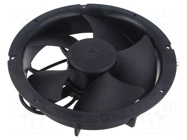 Fan: EC; axial; 230VAC; Ø250x77.4mm; 744m3/h; 53.4dBA; ball; 2100rpm SUNON CF4207HBL-A99