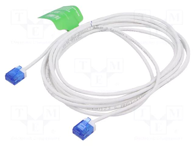 Patch cord; U/UTP; Cat: 6a; RJ45 plug,both sides; stranded; Cu; 3m LOGILINK CQ3061U