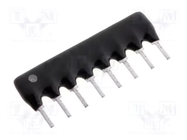 Resistor network: Y; THT; ±2%; 33kΩ; No.of resistors: 4; -55÷125°C ROYALOHM DR33K-4/8