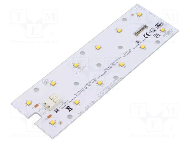 LED strip; W: 45mm; L: 146mm; No.of diodes: 12; CRImin: 70; 3000K PHILIPS 929002868306