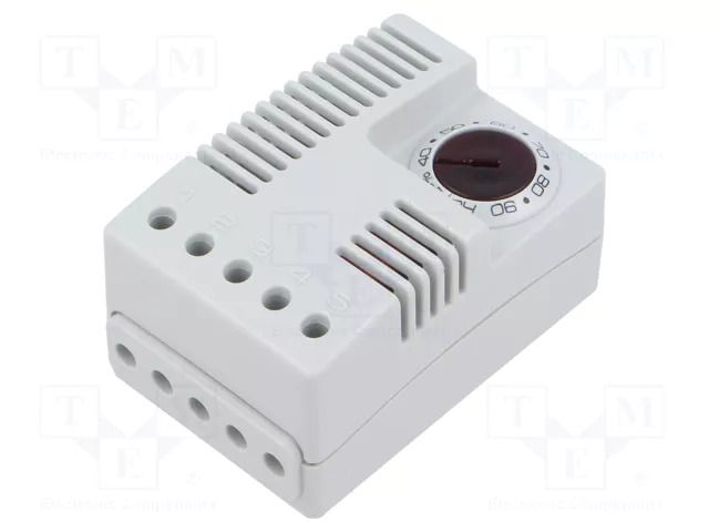 Sensor: hygrostat; 40÷90%RH; Usup: 120VAC; OUT: SPDT; 0÷60°C; IP20 STEGO EFR012/90-AC120V