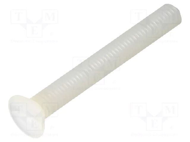 Screw; M6x50; 1; Head: countersunk; slotted; 1.8mm; polyamide; 8G202 DREMEC DR8G202M6X50