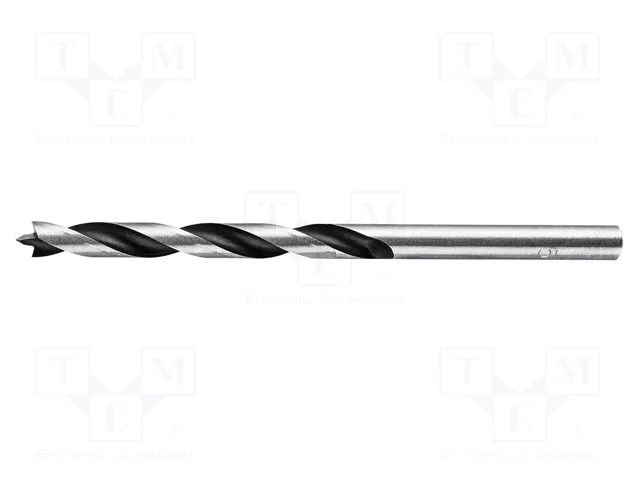 Drill bit; for wood; Ø: 5mm; L: 85mm GRAPHITE 57H272