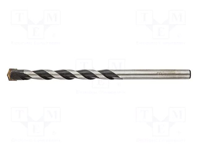 Drill bit; for concrete; Ø: 8mm; L: 120mm GRAPHITE 57H316