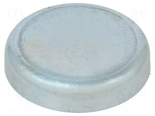 Magnet: permanent; hard ferrite; 100N; Ø: 36mm; H: 7.7mm; steel ELESA+GANTER GN50.1-HF-36-7.7