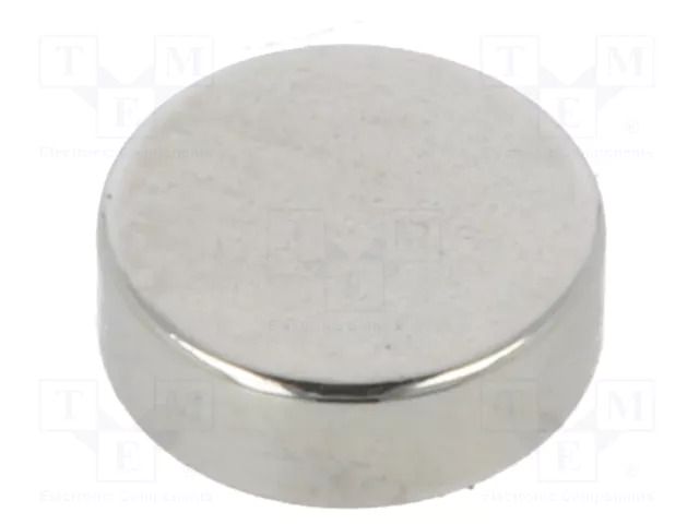 Magnet: permanent; neodymium; 5.5N; Ø: 6mm; H: 2mm ELESA+GANTER GN55.2-ND-6-2