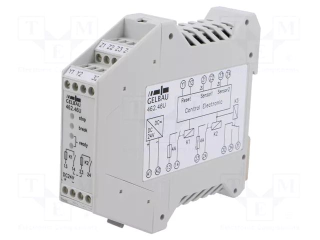 Module: control unit for protection rubber strip; Usup: 24VDC GELBAU 3004.6246U