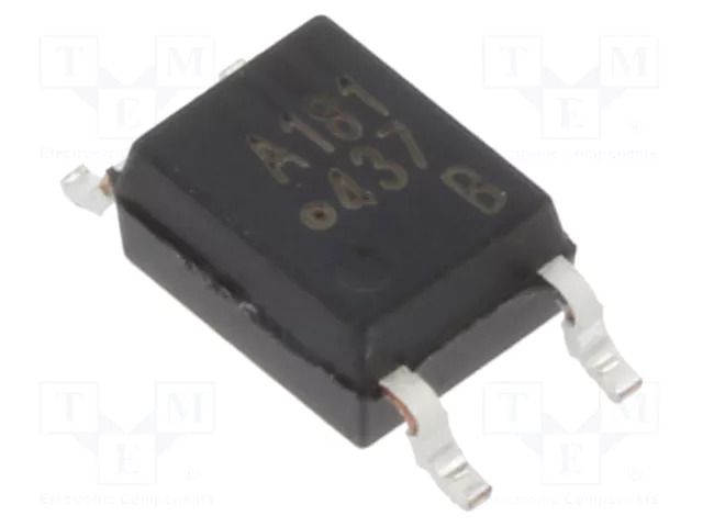 Optocoupler; SMD; Ch: 1; OUT: transistor; Uinsul: 3.75kV; Uce: 80V BROADCOM (AVAGO) HCPL-181-00BE