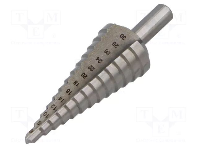 Drill bit; step,conical,multistep; Ø: 6÷30mm DKM DKM-3200-0002