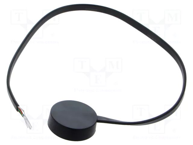 RFID reader; 10÷30V; Legic RF; 1-wire; Range: 30÷70mm; Ø36.2mm DREXIA 1W-H0-06P-BZ-LGC