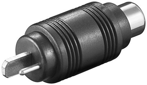 RCA Adapter to Speaker Male - speaker male > RCA connector 11693