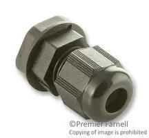 CABLE GLAND, PA, 6.5MM, M12, BLACK 1478769-1