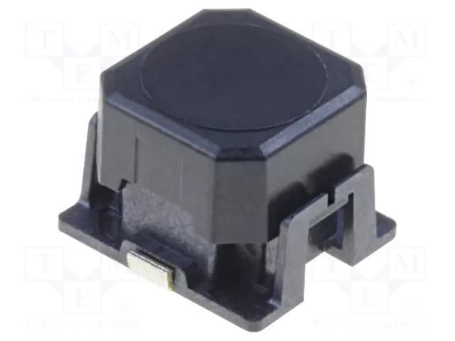 Switch: keypad; Pos: 2; SPST-NO; 0.05A/16VDC; black; SMT; 3N; square OMRON Electronic Components B3AL-1002P