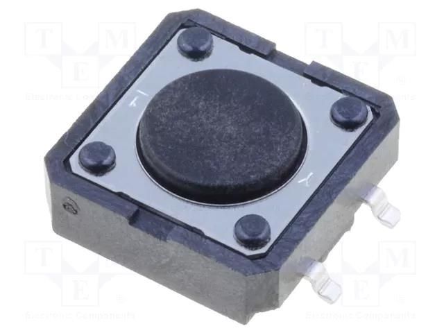 Microswitch TACT; SPST-NO; Pos: 2; 0.05A/24VDC; SMT; none; 1.47N OMRON Electronic Components B3FS-4002P