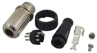 PLUG, DIN, LOCKING, 180DEG, 5PIN 592-0501