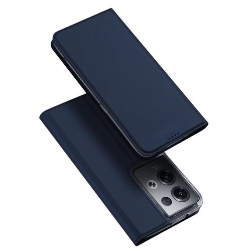 Dux Ducis Skin Pro case for Oppo Reno 8 Pro flip cover card wallet stand blue, Dux Ducis 6934913033135 6934913033135