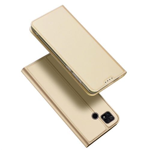 Dux Ducis Skin Pro Case for Xiaomi Poco C40 Flip Card Wallet Stand Gold, Dux Ducis 6934913034910 6934913034910