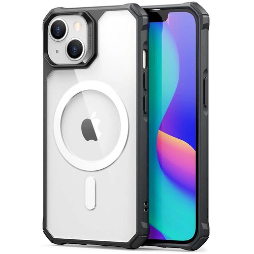 ESR Air Armor Halolock Case with MagSafe for iPhone 14 Plus - Clear Black, ESR 4894240161692 4894240161692