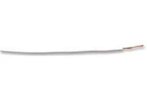 WIRE, H05V-K, WHITE, 0.5MM, 100M 4510051